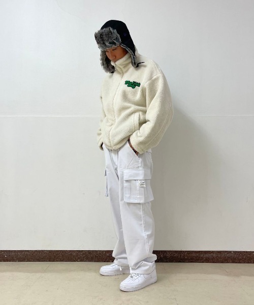 DANKE SCHON（ダンケシェーン）の「DankeSchon/ダンケシェーン/ツイルカーゴパンツ（カーゴパンツ・メンズ・ホワイト/ブラック/ブラウン・SMALL/MEDIUM/LARGE/X-LARGE/XL）」の7枚目の写真