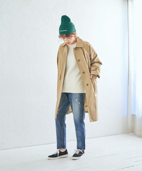 coen(コーエン)の「CaliforniaDreamin'ロゴニットキャップ(ニットキャップ/ビーニー・レディース・ネイビー/オフホワイト/ケリー・FREE)」の17枚目の写真