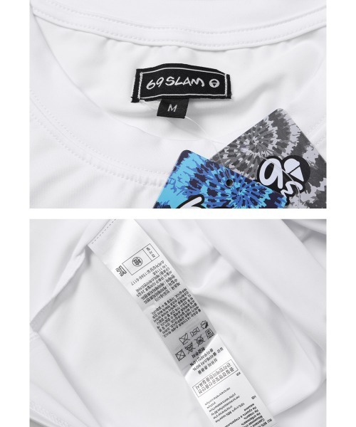 69SLAM(ロックスラム)の「69SLAM ロックスラム ラッシュガード メンズ 水着 無地 シンプル 男性 ラッシュT 半袖 Tシャツ(Tシャツ/カットソー・メンズ・ブラック/ホワイト・MEDIUM/X-LARGE/LARGE)」の4枚目の写真