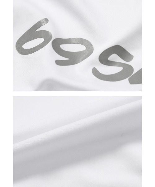 69SLAM(ロックスラム)の「69SLAM ロックスラム ラッシュガード メンズ 水着 無地 シンプル 男性 ラッシュT 半袖 Tシャツ(Tシャツ/カットソー・メンズ・ブラック/ホワイト・MEDIUM/X-LARGE/LARGE)」の8枚目の写真