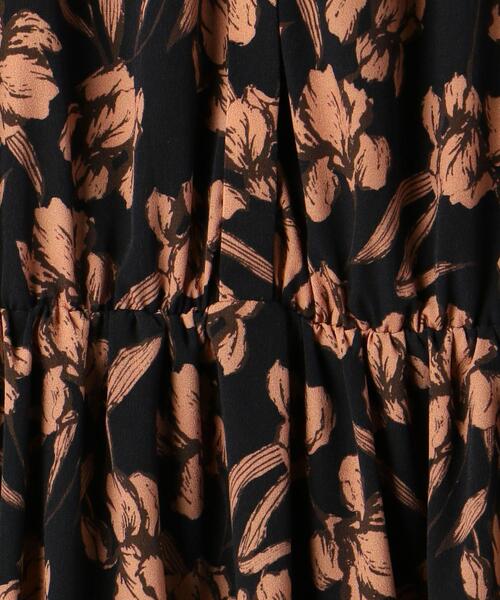 closet story（クローゼットストーリー）の「＜closet story＞カラーフラワー ギャザーワンピース -ウォッシャブル-（ワンピース・レディース・ブラック/ダークブラウン/ロイヤルブルー・FREE）」の20枚目の写真