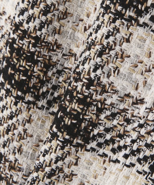 N.（N. Natural Beauty Basic）（エヌエヌナチュラルビューティーベーシック）の「【S Size Line】◆ツイードチェックフレアスカート（スカート・レディース・ブラック系その他/ブルー系その他・SMALL/MEDIUM）」の18枚目の写真