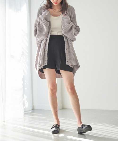 WEGO(ウィゴー)の「WEGO/ルーズカーディガン(カーディガン/ボレロ・メンズ・ブラック/グレー/ブルー・MEDIUM/LARGE)」の17枚目の写真