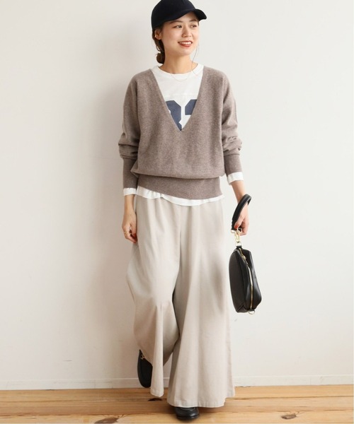 JOURNAL STANDARD relume(ジャーナルスタンダード レリューム)の「細コールギャザーパンツ◆(その他パンツ・レディース・グレー/グレー系その他・38)」の18枚目の写真
