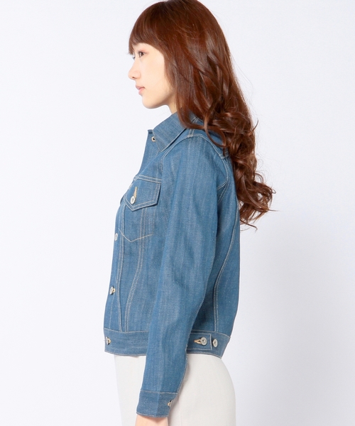 Another Edition(アナザーエディション)の「デニムジャケット ネイビー/AEBC DNM G-JK 79◆(デニムジャケット・レディース・ネイビー・MEDIUM/SMALL)」の4枚目の写真