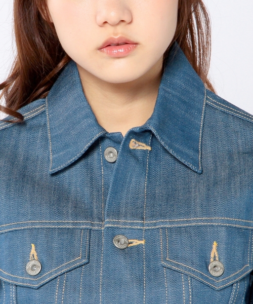 Another Edition(アナザーエディション)の「デニムジャケット ネイビー/AEBC DNM G-JK 79◆(デニムジャケット・レディース・ネイビー・MEDIUM/SMALL)」の6枚目の写真