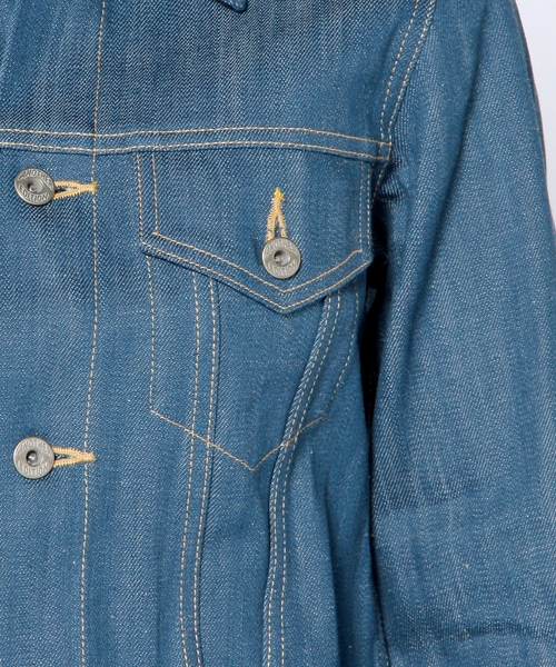 Another Edition(アナザーエディション)の「デニムジャケット ネイビー/AEBC DNM G-JK 79◆(デニムジャケット・レディース・ネイビー・MEDIUM/SMALL)」の8枚目の写真