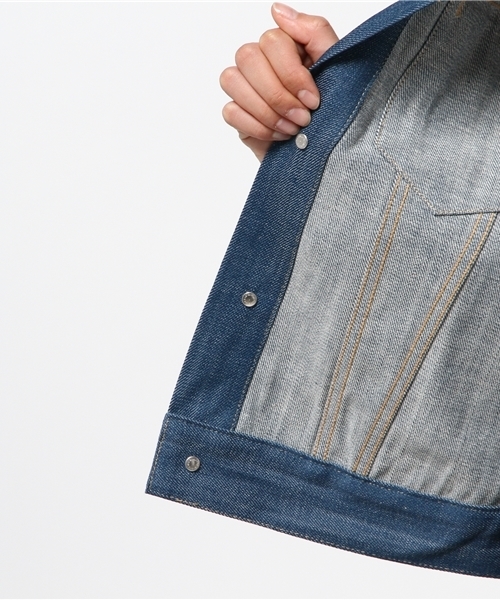 Another Edition(アナザーエディション)の「デニムジャケット ネイビー/AEBC DNM G-JK 79◆(デニムジャケット・レディース・ネイビー・MEDIUM/SMALL)」の9枚目の写真