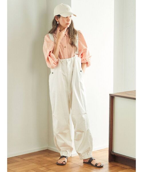 【WEB限定】ストライプルーズシャツ