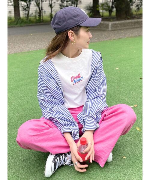 【WEB限定】ストライプルーズシャツ