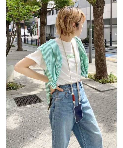 【WEB限定】ストライプルーズシャツ