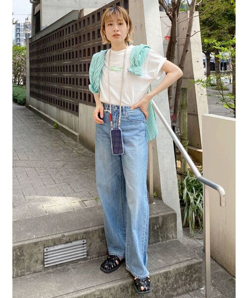 【WEB限定】ストライプルーズシャツ
