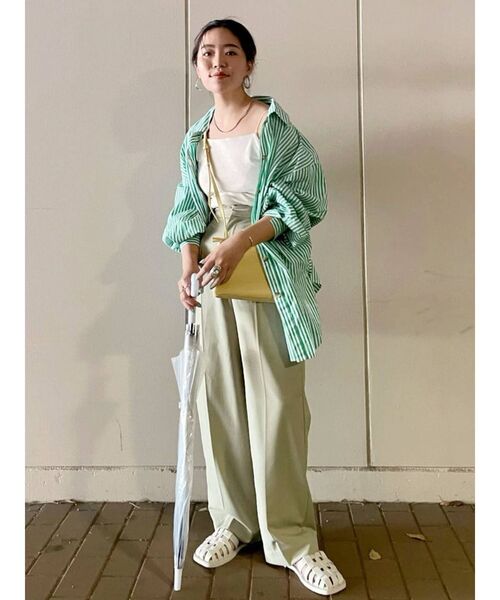 【WEB限定】ストライプルーズシャツ