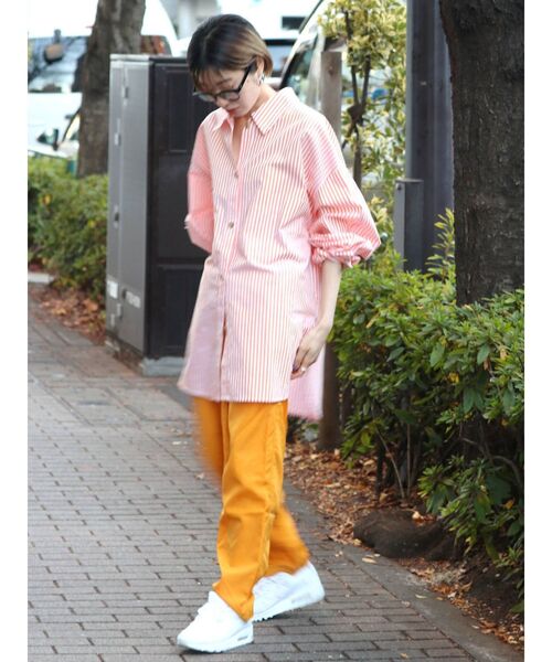 【WEB限定】ストライプルーズシャツ