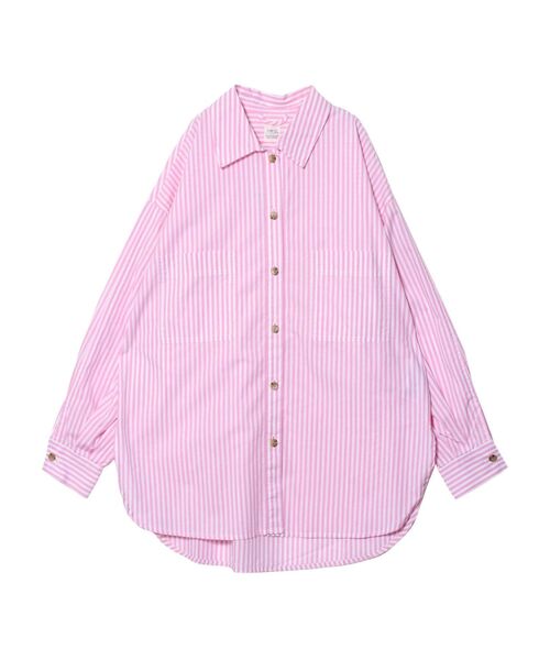 【WEB限定】ストライプルーズシャツ