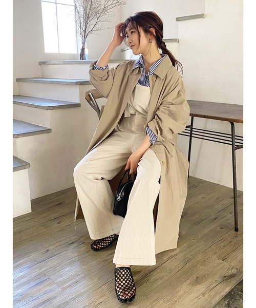 【WEB限定】ストライプルーズシャツ