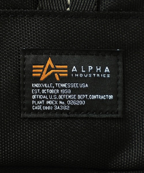 Alpha Industries（アルファインダストリーズ）の「ポリエステルコーデュラ ツールトートバッグL（トートバッグ・メンズ・ブラック/グレー系その他・FREE）」の18枚目の写真