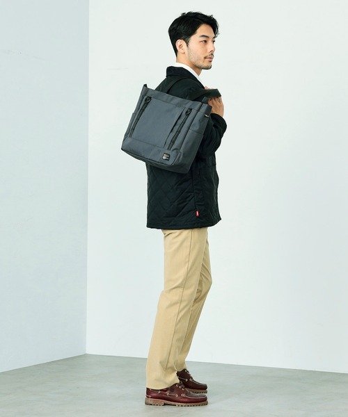 Alpha Industries（アルファインダストリーズ）の「ポリエステルコーデュラ ツールトートバッグL（トートバッグ・メンズ・ブラック/グレー系その他・FREE）」の15枚目の写真