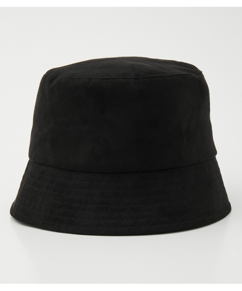 AZUL by moussy（アズールバイマウジー）の「BUCKET HAT/バケットハット（キャップ・レディース・ブラック/ライトブラウン・FREE）」の3枚目の写真