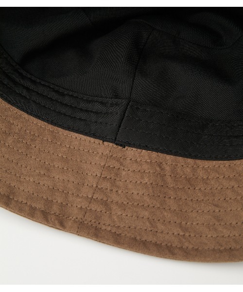 AZUL by moussy（アズールバイマウジー）の「BUCKET HAT/バケットハット（キャップ・レディース・ブラック/ライトブラウン・FREE）」の13枚目の写真