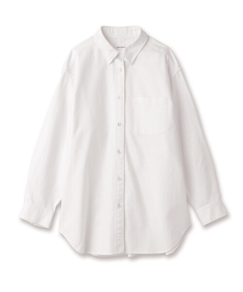 DRESSTERIOR(ドレステリア)の「◆オックスフォードシャツ(シャツ/ブラウス・レディース・ホワイト/サックスブルー・38/36)」の3枚目の写真