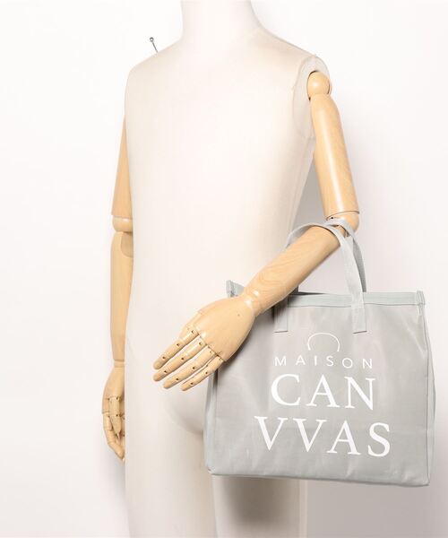 Gready Brilliant（グレディブリリアン）の「ＣＡＮＶＶＡＳロゴトート（トートバッグ・レディース・グレー/イエロー・FREE）」の14枚目の写真