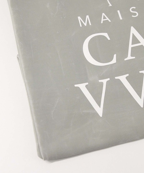 Gready Brilliant（グレディブリリアン）の「ＣＡＮＶＶＡＳロゴトート（トートバッグ・レディース・グレー/イエロー・FREE）」の9枚目の写真