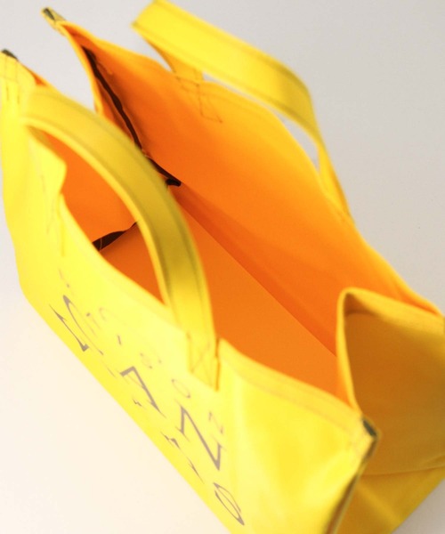 Gready Brilliant（グレディブリリアン）の「ＣＡＮＶＶＡＳロゴトート（トートバッグ・レディース・グレー/イエロー・FREE）」の7枚目の写真