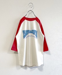 BIG FIELD（ビッグフィールド）の「ラグランワンピース（90～150cm）（ワンピース・キッズ）」