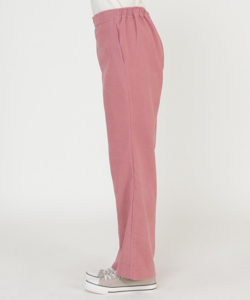 LBC(エルビーシー)の「スウェードタッチイージーパンツ(その他パンツ・レディース・チャコールグレー/ベージュ/ピンク/ブルー・M/L)」の11枚目の写真