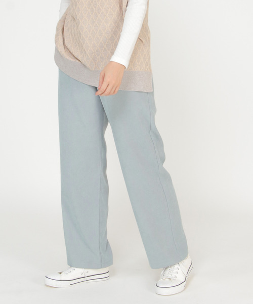 LBC(エルビーシー)の「スウェードタッチイージーパンツ(その他パンツ・レディース・チャコールグレー/ベージュ/ピンク/ブルー・M/L)」の18枚目の写真