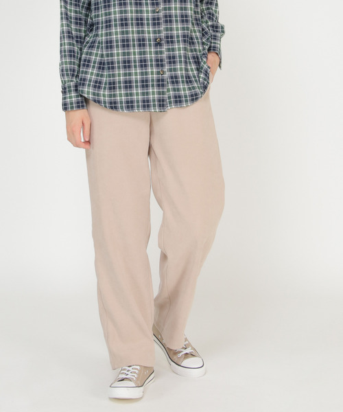 LBC(エルビーシー)の「スウェードタッチイージーパンツ(その他パンツ・レディース・チャコールグレー/ベージュ/ピンク/ブルー・M/L)」の19枚目の写真