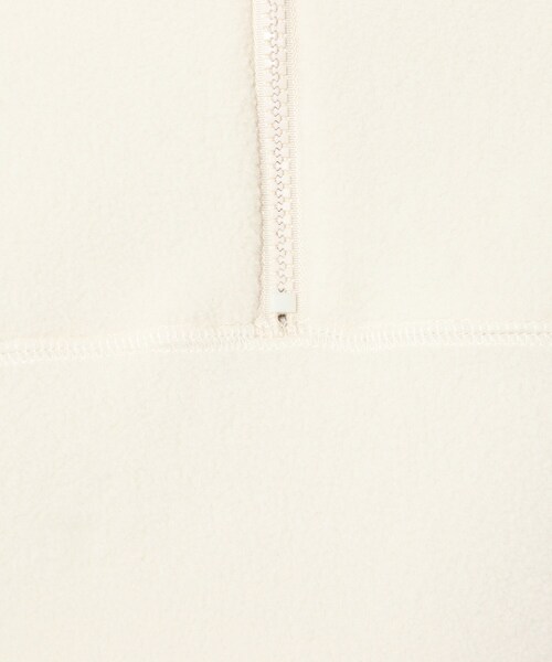 Cutie Blonde(キューティーブロンド)の「◆【S-L】ハーフジップフリース(Tシャツ/カットソー・レディース・オフホワイト/グリーン/サンドベージュ・02/01/03)」の9枚目の写真