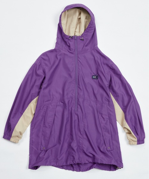 AlexanderLeeChang（アレキサンダーリーチャン）の「AlexanderLeeChang アレキサンダーリーチャン / BIG ANORAK ビッグアノラック / AC032202（マウンテンパーカー・レディース・イエロー/パープル/ブラック・2/3）」の4枚目の写真