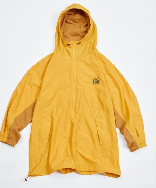 AlexanderLeeChang（アレキサンダーリーチャン）の「AlexanderLeeChang アレキサンダーリーチャン / BIG ANORAK ビッグアノラック / AC032202（マウンテンパーカー・レディース・イエロー/パープル/ブラック・2/3）」の7枚目の写真