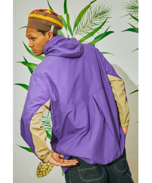 AlexanderLeeChang（アレキサンダーリーチャン）の「AlexanderLeeChang アレキサンダーリーチャン / BIG ANORAK ビッグアノラック / AC032202（マウンテンパーカー・レディース・イエロー/パープル/ブラック・2/3）」の16枚目の写真