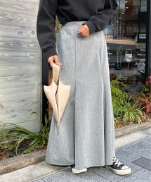 ヘリンボーンマーメイドスカート