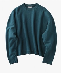 ATON Natural dye スエットプルオーバー ATON（エイトン）の「ATON（エイトン）NATURAL DYE URAKE | OVERSIZED