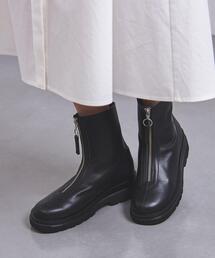 UNITED ARROWS（ユナイテッドアローズ）の「＜UNITED ARROWS＞ALLWEATHER フロントジップ ブーツ（ブーツ・レディース）」
