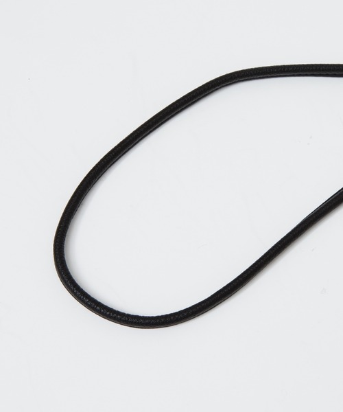 MYSELF ABAHOUSE（マイセルフアバハウス）の「ネオレザー コンパクト 縦型サコッシュ ショルダー バッグ（ショルダーバッグ・メンズ・ブラック/ブラック系その他/グレイッシュベージュ/グレー/グレイッシュブルー・フリー）」の14枚目の写真