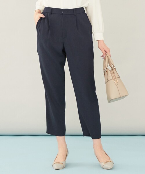 ANY SIS(エニィスィス)の「【セットアップ対応】スラブツイルストレッチ パンツ(その他パンツ・レディース・ベージュ系/ネイビー系・3/2/1)」の2枚目の写真