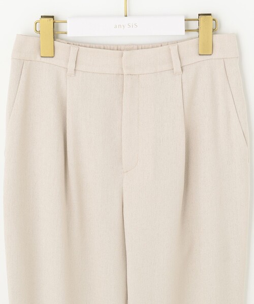 ANY SIS(エニィスィス)の「【セットアップ対応】スラブツイルストレッチ パンツ(その他パンツ・レディース・ベージュ系/ネイビー系・3/2/1)」の11枚目の写真