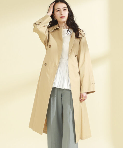 RayBEAMS ビームス ビッグシルエットラップコート トレンチコート