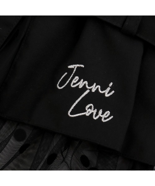 JENNI love(ジェニィラブ)の「ドットチュールラップベルト(ベルト・キッズ・ブラック・130-140cm/150-160cm)」の8枚目の写真