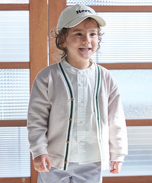 petit main（プティマイン）の「スタンドカラーシャツ（シャツ/ブラウス・キッズ・ホワイト/ブルー・80ｃｍ/90cm/110cm/100cm/120cm/130cm）」の16枚目の写真