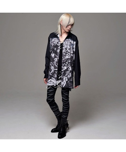 CIVARIZE シヴァーライズ ペンキ加工ストレッチスキニーデニムパンツ CIVARIZE（シヴァーライズ）の「『CIVARIZE/シヴァーライズ