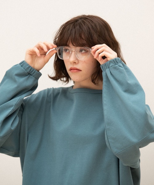 idem(イデム)の「idem wellington glasses/ウェリントン型メガネ(メガネ・レディース・ブラック/クリア・FREE)」の16枚目の写真