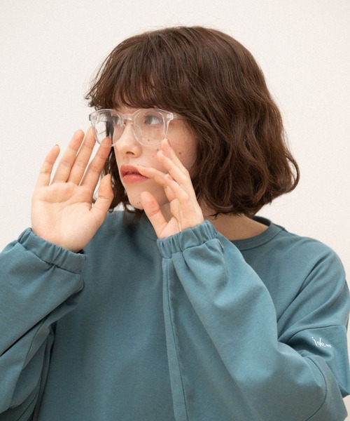 idem(イデム)の「idem wellington glasses/ウェリントン型メガネ(メガネ・レディース・ブラック/クリア・FREE)」の18枚目の写真