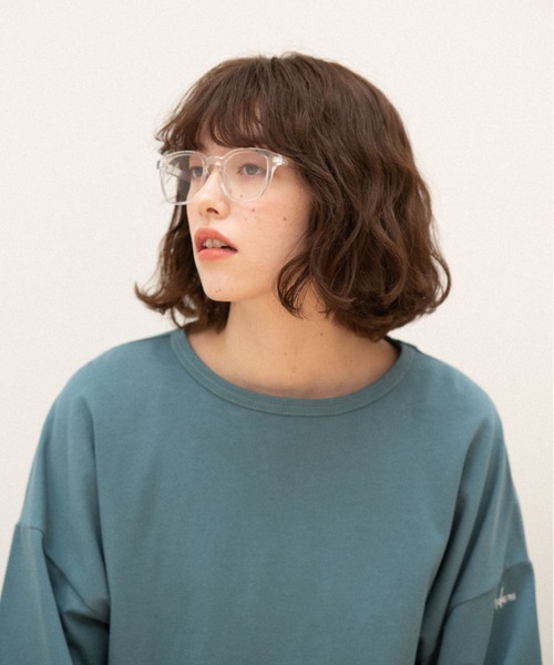 idem(イデム)の「idem wellington glasses/ウェリントン型メガネ(メガネ・レディース・ブラック/クリア・FREE)」の20枚目の写真