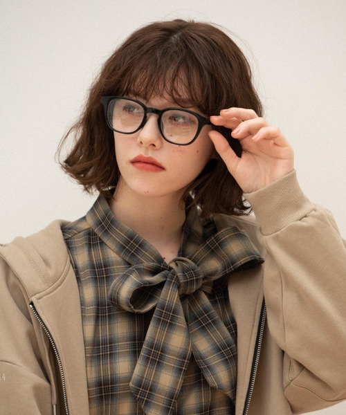 idem(イデム)の「idem wellington glasses/ウェリントン型メガネ(メガネ・レディース・ブラック/クリア・FREE)」の11枚目の写真